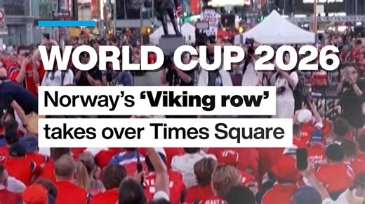 World Cup 2026: Norway’s ‘Viking row’ takes over Times Square