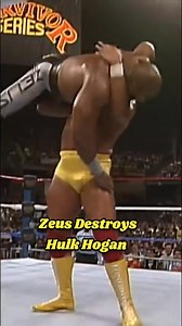 The Giant Zeus Destroys The Hulk Hogan 🔥💪! #Zeus #WWELovers Aesthetic Edits | Aesthetic Edits