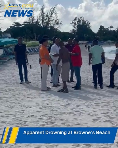 156K views · 587 reactions | The Barbados Police Service is on the scene at Browne’s Beach, St. Michael where a body has been pulled out of the water, in an apparent drowning. Starcom Network News can confirm the body is a Barbadian male, known to frequent the area, in front Savvy on the Bay. More details as they come to hand. #starcomnetworknews #thelatest #barbados | Starcom Network News | Facebook