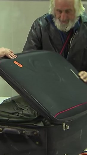 Grandpa has some weird luggage #customs #BorderPatrol | Caught In Action