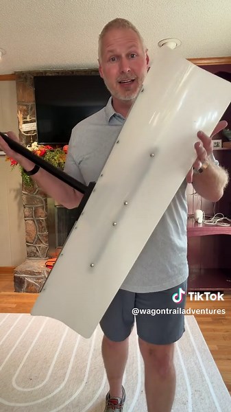 VEVOR 36 Inch Snow Pusher Shovel Heavy Duty Wide Snow Removal Tool With Metal Edge Reversible Blade For Driveways Sidewalks And Winter Snow Clearing #TikTokShopCreatorPicks #TikTokShopFallDealsForYou #toolupgrade #SnowPusher #SnowRemoval @VEVOR Automotive Store