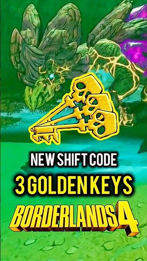 Borderlands 4 New SHiFT Code for 3 Golden Keys Redeem Fast 🔑