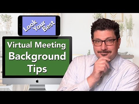 How to Set Up a Video Conference Background at Home to Look Professional