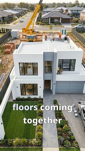 We Built a Modern House in 24 Hours 😳 (Full Timelapse) #timelapse #deserthouse #construction