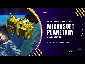 Mengekstraksi Citra ALOS PALSAR dengan Microsoft Planetary Computer Hub (Jupyterlab) dan STAC API