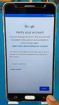 Reset FRP Samsung Forgot Google Account Without PC | FRP Bypass J7 Prime #unlock #samsung #shorts