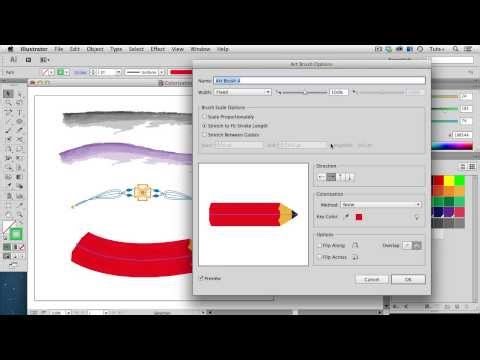 An Closer Look at Colorization Methods of Brushes in Adobe Illustrator