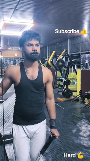 Hard💪#shorts #trendingshorts #virralshorts gym