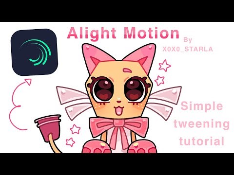 Simple beginner friendly Alight Motion tweening tutorial! ★