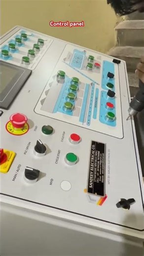 New machine control panel #electrical #electrician #electricalindia #industrialelectrician