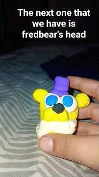 I have make Golden freddy And fred bear's head