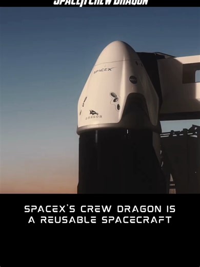 This SpaceCraft is the reason that the USA is on top, and indepent in space. #spacex #spaceflight #nasa #ElonMusk #crewdragon #ISS