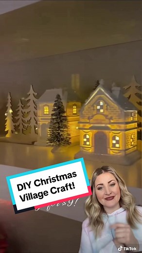 Create Your Own DIY Christmas Village Easily
