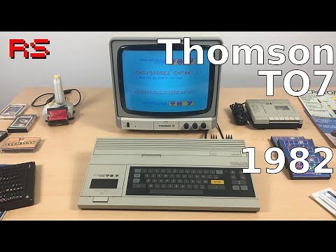 Le tout premier ordinateur Thomson : Le TO7