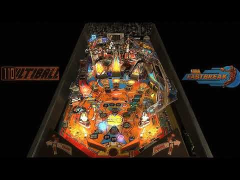 NBA Fastbreak (Bally 1997) VPW mod - Visual Pinball X - Trophy Multiball, Trophy Ring and M.V.P.!