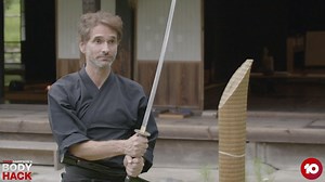 21K views · 517 reactions | Take a look behind the scenes as Todd Sampson learns the art of the blade - and takes a lesson in horseback riding #BodyHack | Todd Sampson’s Body Hack | Facebook