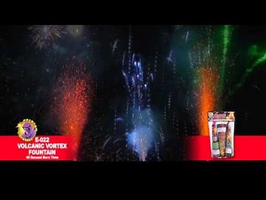 E-022 Volcanic Vortex Fountain - Phantom Fireworks