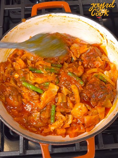 543K views · 12K reactions | Cabbage stew ( in one minute) | Joyful Cook | Facebook