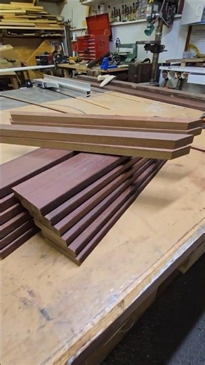 building an outdoor table top out of Ipe wood