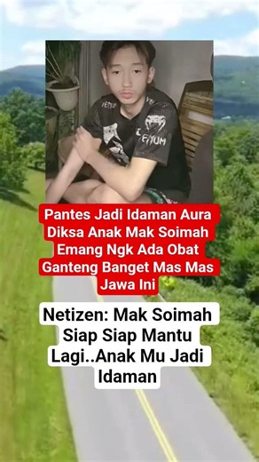 Pantes Jadi Idaman Aura Diksa Anak Mak Soimah Emang Ngk Ada Obat Ganteng Banget#soimah