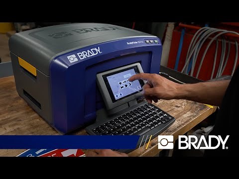 BradyPrinter S3700 Multicolor Safety Sign and Label Printer with XY Cutter | Overview