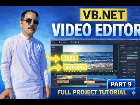 VB.NET Full Course 2026 | Beginner to Advanced Video Editor Project Part 9 | Real Software Projects