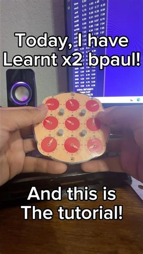 Bpaul (x2) tutorial for the Rubik’s Clock! #rubikscube #turorial #howto #speedcubing