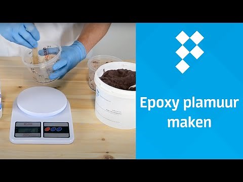 Making Epoxy Putty with Red Microballoons and Epoxy