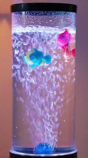 How to set up my bubble fish lamp