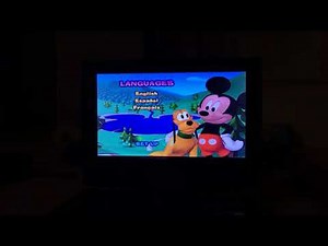 Mickey Mouse Clubhouse Mickey's great outdoors DVD menu walk through and you'll be prompted to choo