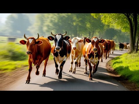 Not Just an Ordinary Cow! See What It Does When It Returns to the Barn