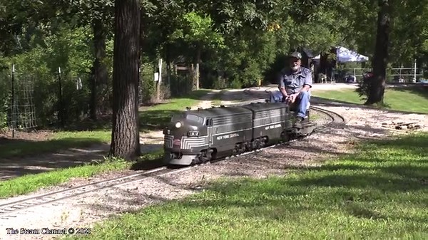 This is being posted for a friend - WE ARE NOT INVOLVED in selling this equipment. Please forward any questions to the equipment owner whose contact information is listed below. The equipment currently resides at the Illinois Live Steamers outside of Chicago. Thank you! From the seller: "Backyard Rails F-7 A-A loco consist decorated in New York Central colors. One unit powered #1812, one unit dummy #1811. These were demonstrator units used by Don Phillips (Backyard Rails founder) to show case hi