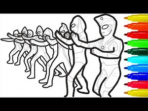 Ultraman Super Punch Coloring Pages