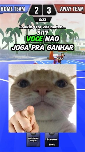 VOCÊ não JOGA pra ganhar.