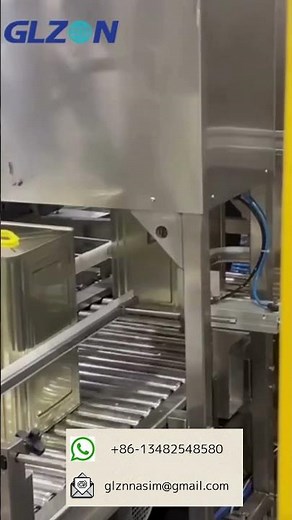 Fully Automatic Square Jerry Can Filling & Capping | GLZON Industrial Solutions