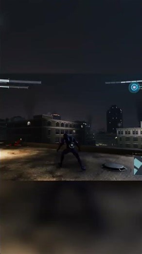 Spider-Man's Rooftop Battle: Webs, Energy, and Epic Fights! #shorts