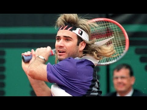 French Open 1990 QF - Agassi v Chang