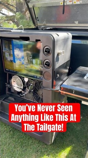 You’ve never seen anything like this at the tailgate!