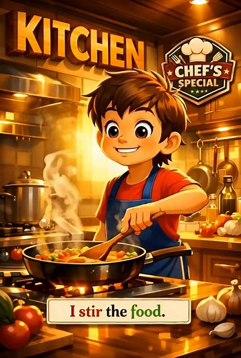 8 Essential Kitchen Phrases in English for Daily Cooking