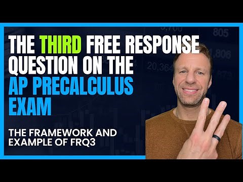 What FRQ #3 on the AP Precalculus Exam Will Look Like