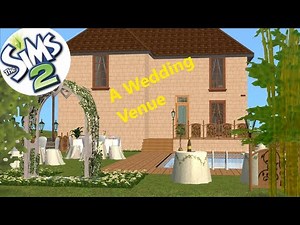 Sims 2 Speedbuild: A Wedding Venue