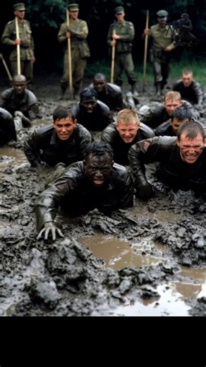 Cobra Special Forces in Mud Crawling Obstacle Course! 💥#militarixone #commandotraining