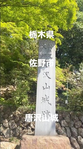 栃木県佐野市『唐沢山城』