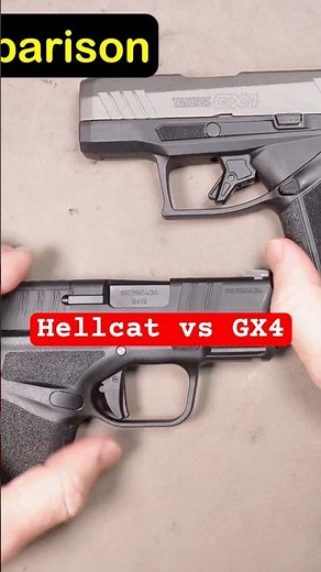 Springfield Hellcat vs Taurus GX4 price comparison #shorts #taurusgx4