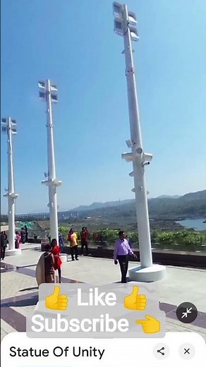 #The Location of Stutue of unity in Google maps. #World largest statue