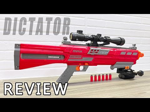 Dart Zone MAX Dictator High Performance Blaster Review
