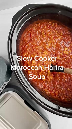 Slow Cooker Moroccan Harira Soup: Easy & Comforting