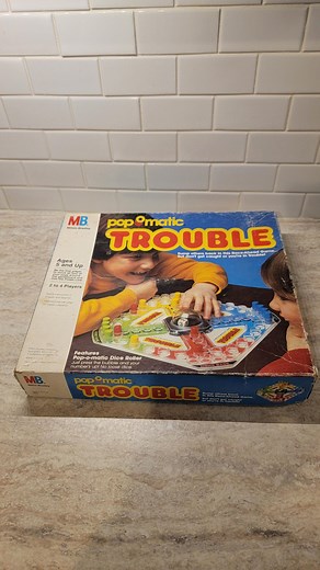 Vintage Trouble Board Game,1990s Trouble Board Game, Retro Board Games, Family Fun Night - Etsy