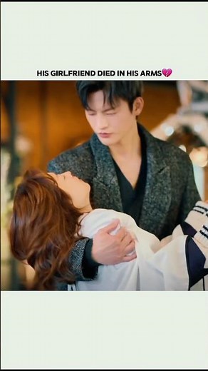 His girlfriend died in his arms🥺 | doom at your service Romantic scene#kdrama #doomatyourservice
