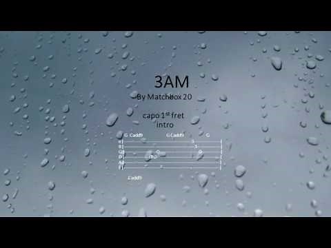 3am by Matchbox 20 - Easy chords and lyrics
